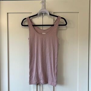Old Navy Pink Tank Top Ribbed Size Medium